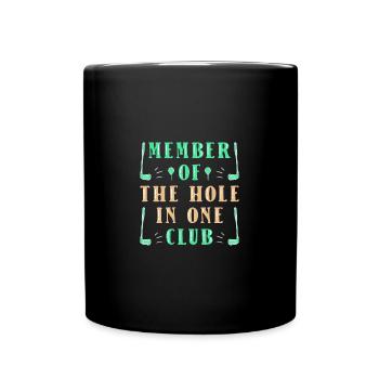 Golf Golfeurs Golfeurs - Mug uni - noir - Devant