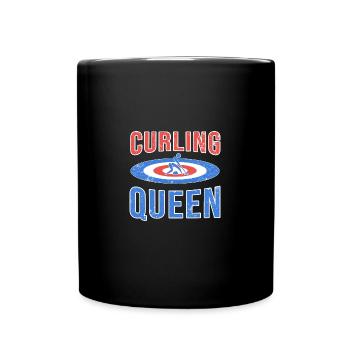 Curling - Full Colour Mug - black - Front