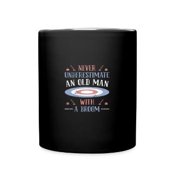 Curling - Full Colour Mug - black - Front