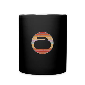 Curling - Full Colour Mug - black - Front