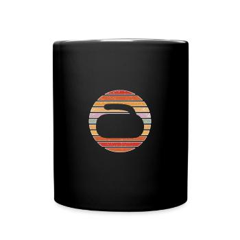 Curling - Full Colour Mug - black - Front