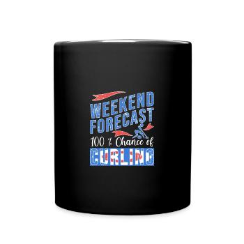Curling - Mug uni - noir - Devant