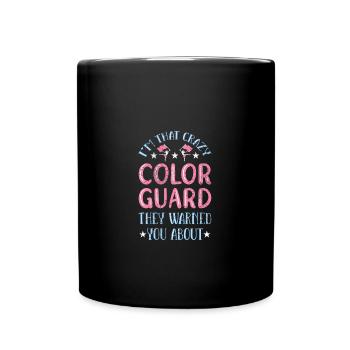 Color Guard - Full Colour Mug - black - Front