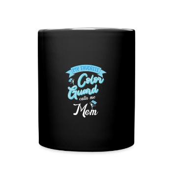 Garde de couleur - Mug uni - noir - Devant