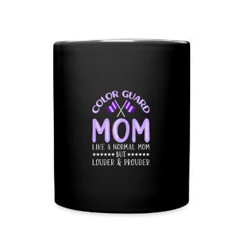 Color Guard - Full Colour Mug - black - Front