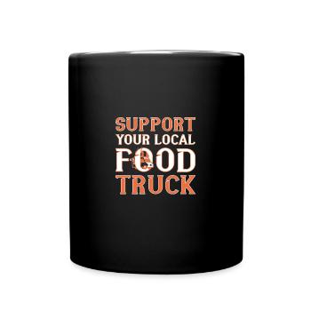 Food Truck Streetfood - Mug uni - noir - Devant