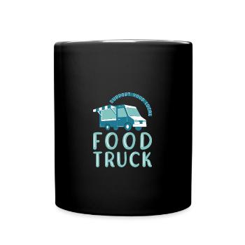 Food Truck Streetfood - Mug uni - noir - Devant