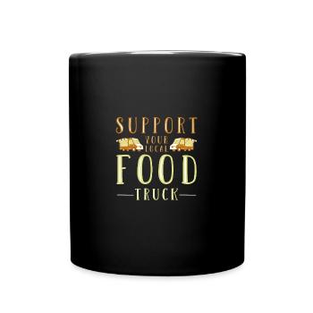 Food Truck Streetfood - Mug uni - noir - Devant