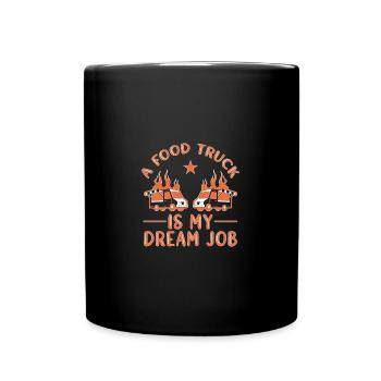 Food Truck Streetfood - Mug uni - noir - Devant