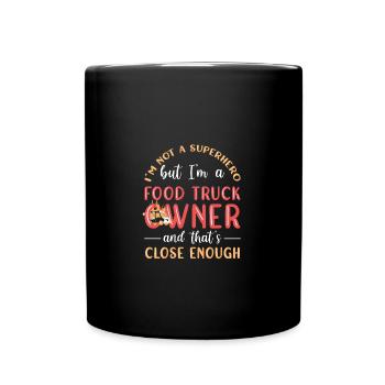Food Truck Streetfood - Mug uni - noir - Devant
