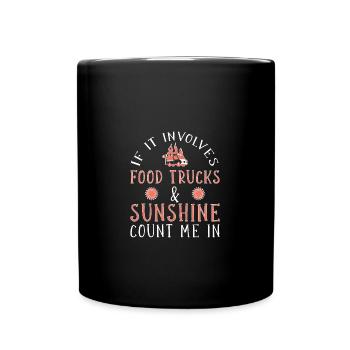 Food Truck Streetfood - Mug uni - noir - Devant
