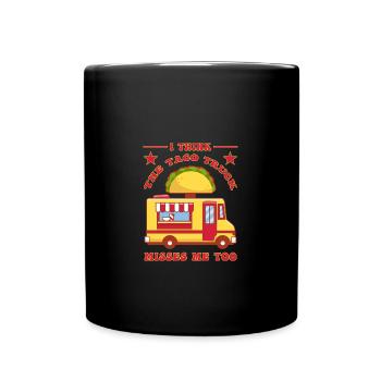 Food Truck Streetfood - Mug uni - noir - Devant