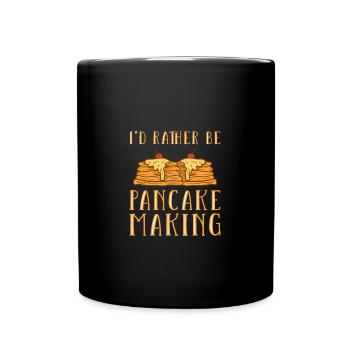 Crêpe - Mug uni - noir - Devant