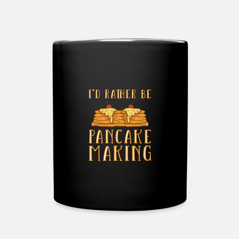 Crêpe - Mug uni - noir
