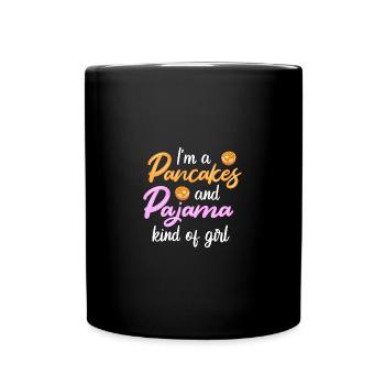 Crêpe - Mug uni - noir - Devant