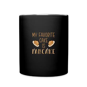 Crêpe - Mug uni - noir - Devant