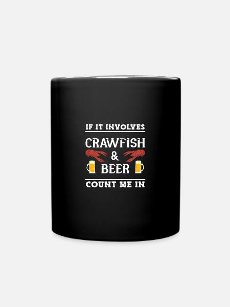 Langusten Languste - Tasse einfarbig - Schwarz