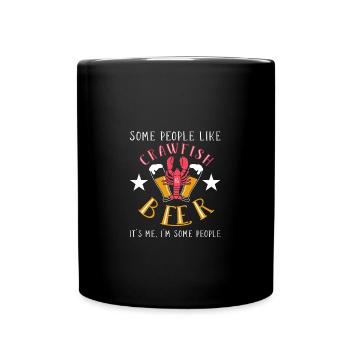 Écrevisse Écrevisse - Mug uni - noir - Devant