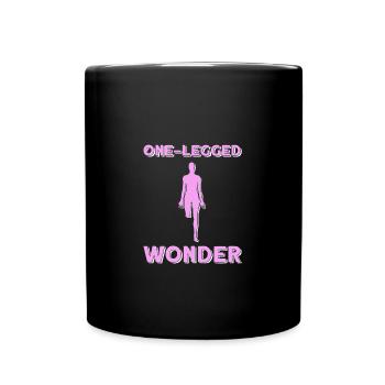 Wheelchair wheelchair access - Full Colour Mug - black - Front