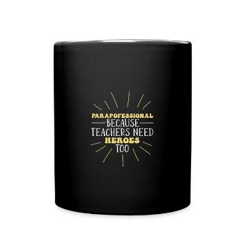 Paraprofessionnel - Mug uni - noir - Devant