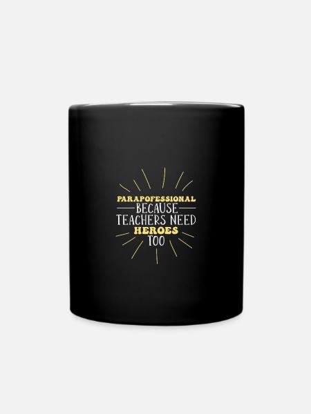 Paraprofessional - Tasse einfarbig - Schwarz