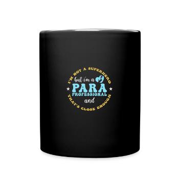 Paraprofessionnel - Mug uni - noir - Devant