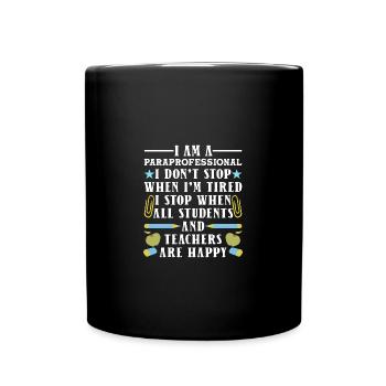 Paraprofessionnel - Mug uni - noir - Devant