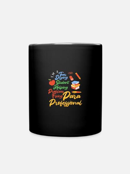 Paraprofessional - Tasse einfarbig - Schwarz