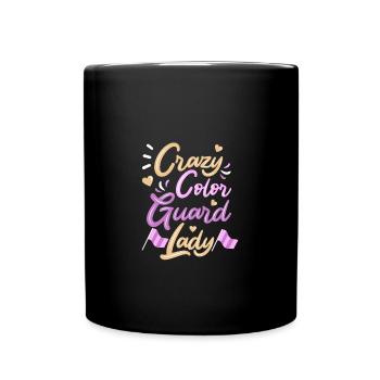 Color Guard - Full Colour Mug - black - Front