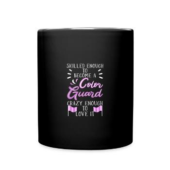 Garde de couleur - Mug uni - noir - Devant