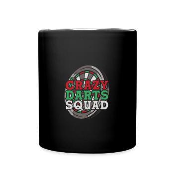 Fléchettes Joueur de fléchettes Fléchettes - Mug uni - noir - Devant