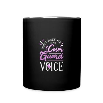 Color Guard - Full Colour Mug - black - Front