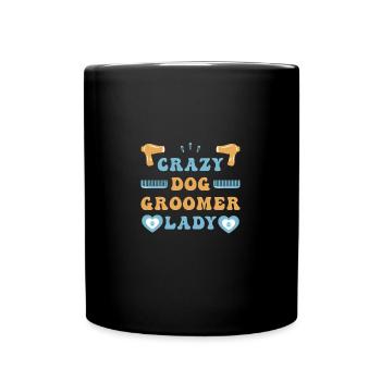 Toiletteur pour chiens Toiletteur pour chien - Mug uni - noir - Devant
