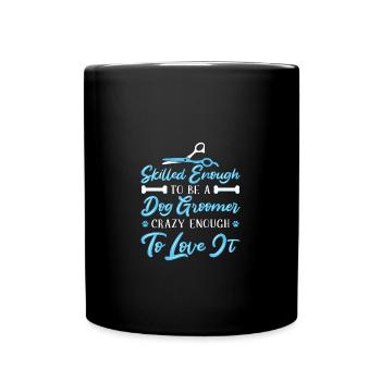 Toiletteur pour chiens Toiletteur pour chien - Mug uni - noir - Devant
