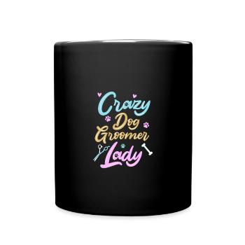 Toiletteur pour chiens Toiletteur pour chien - Mug uni - noir - Devant
