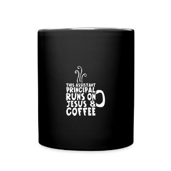 Directeur adjoint de l’école - Mug uni - noir - Devant