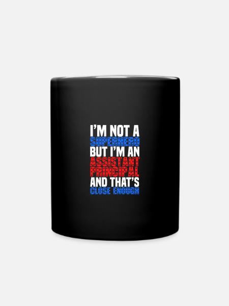 Stellvertretender Schulleiter Schule - Tasse einfarbig - Schwarz