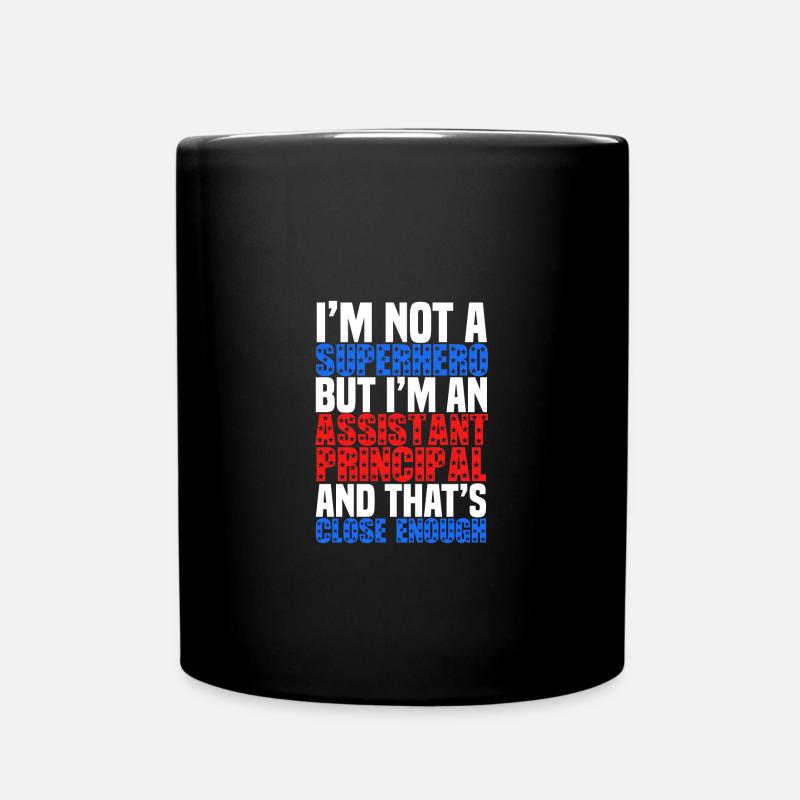 Stellvertretender Schulleiter Schule - Tasse einfarbig - Schwarz