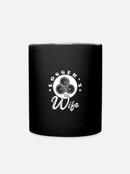 Bûcheron Bûcheron Tronçonneuse - Mug uni - noir