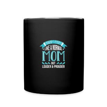 Schwimmen Schwimmer - Tasse einfarbig - Schwarz - Vorne