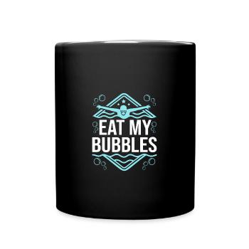 Swimming Swimmers - Full Colour Mug - black - Front