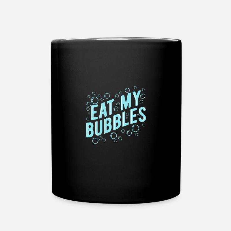 Schwimmen Schwimmer - Tasse einfarbig - Schwarz
