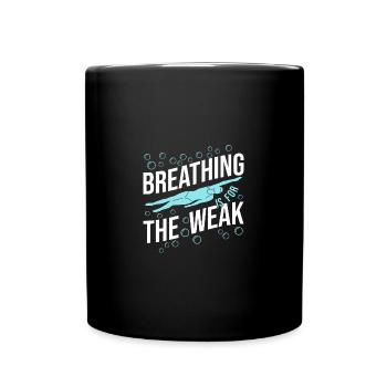 Swimming Swimmers - Full Colour Mug - black - Front