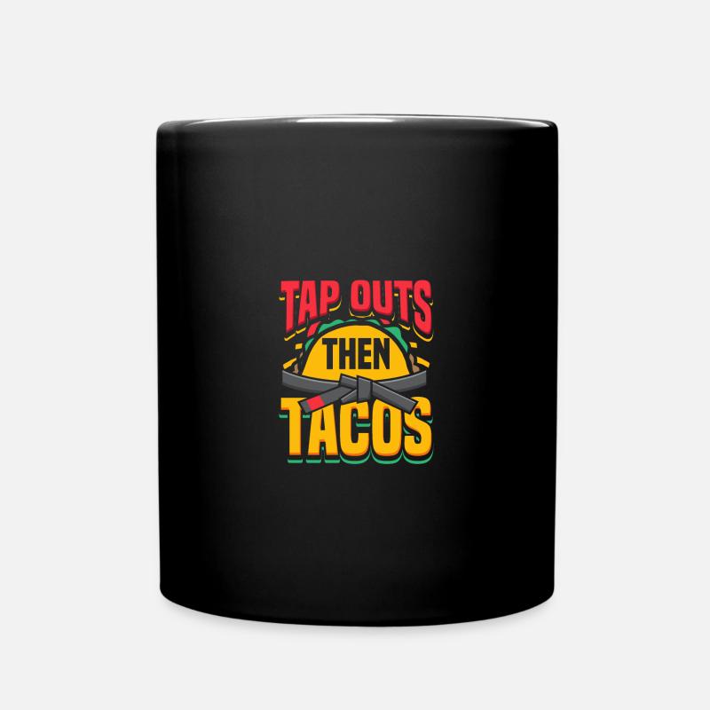 Jiu Jitsu - Full Colour Mug - black