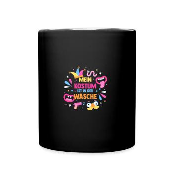 Costume de carnaval Carnaval - Mug uni - noir - Devant