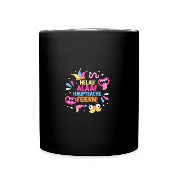 Costume de carnaval Carnaval - Mug uni - noir - Devant