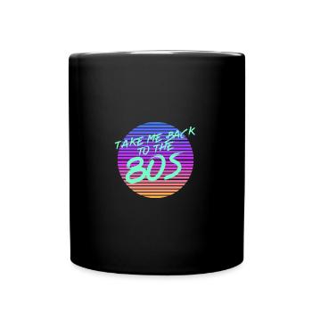 Back in the 80s - Full Colour Mug - black - Front