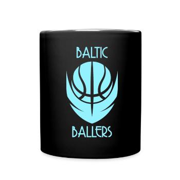 Baltic Ballers Basketball - Full Colour Mug - black - Front