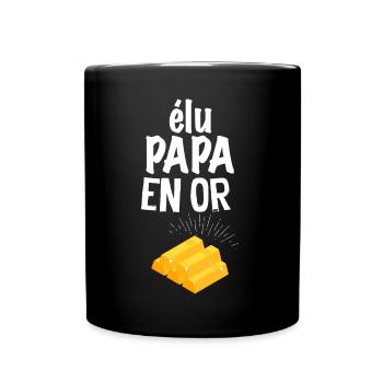 Cadeau homme réunionnais cool - Mug uni - noir - Devant