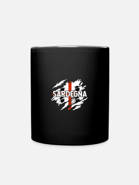 Sardaigne Camping - Mug uni - noir